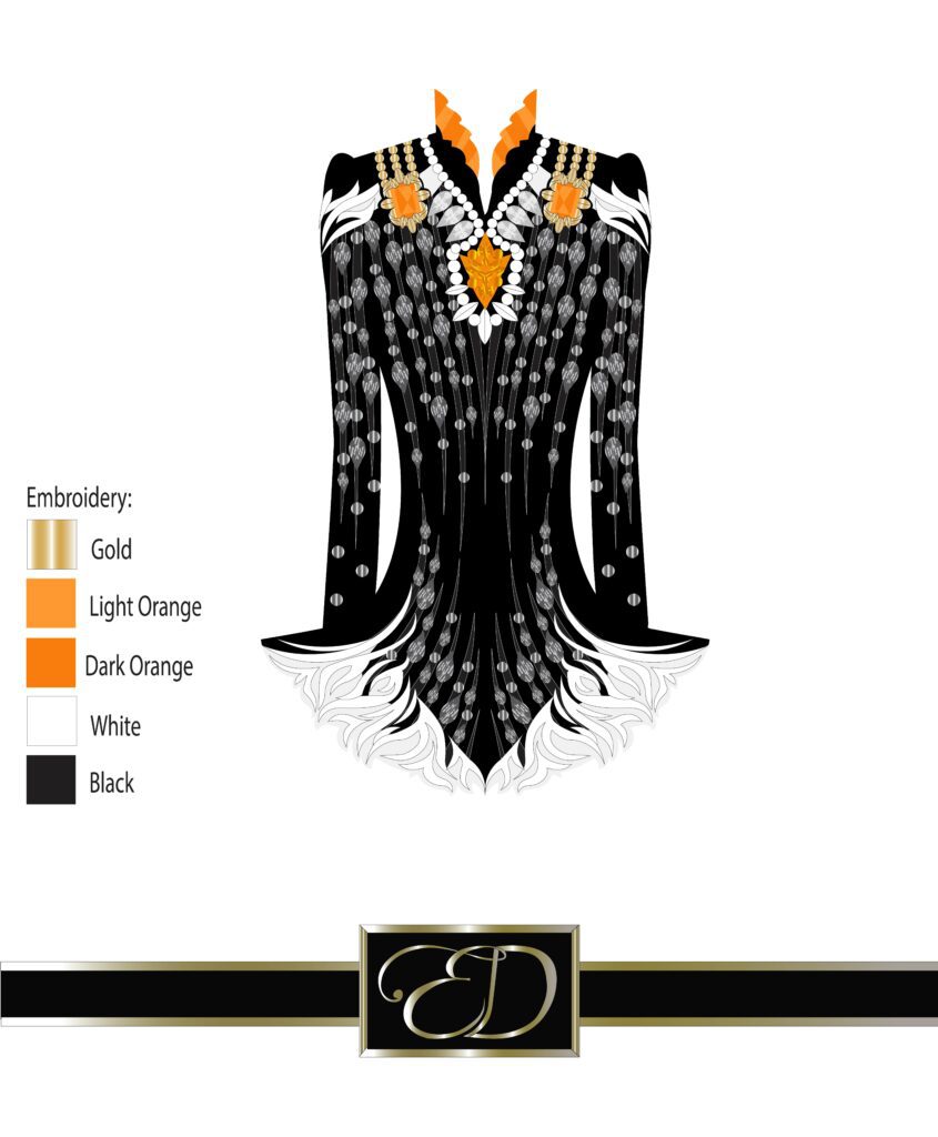 Irish Dancing Dress Design