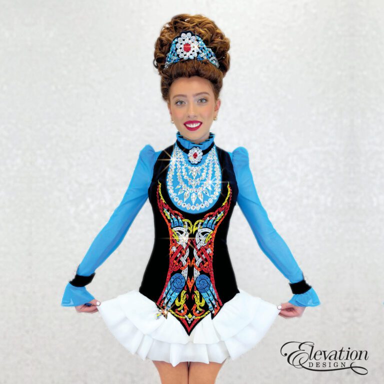 Bespoke Irish Dancing Costumes by Elevation Design