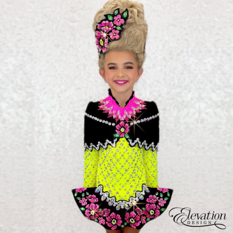 Irish Dancing solo dress design