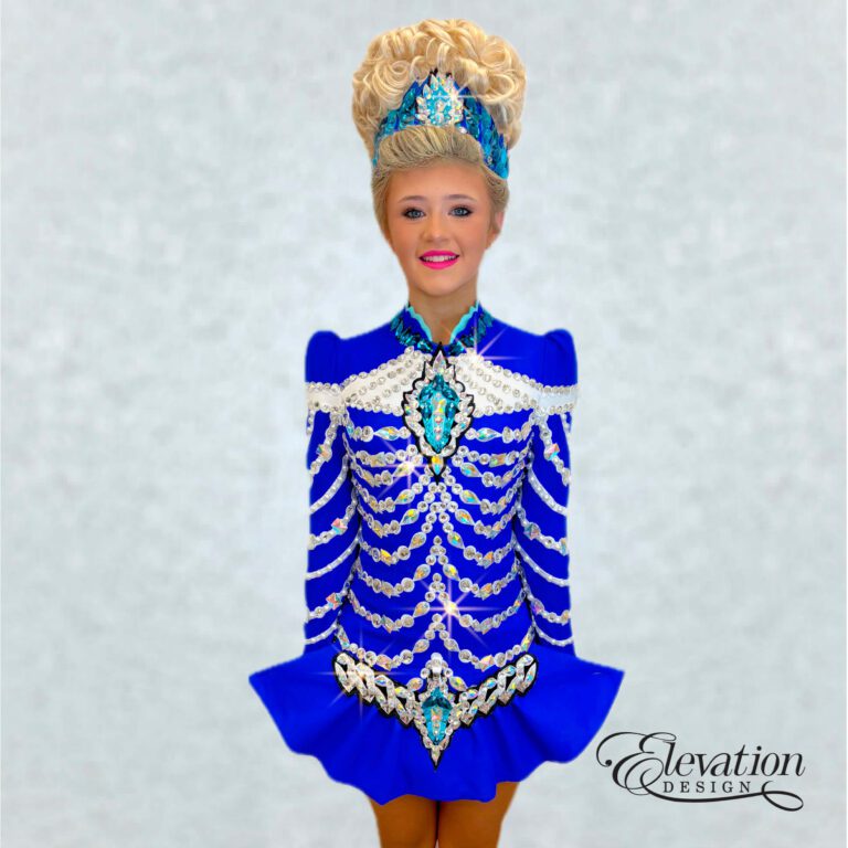 Irish Dancing solo dress by Elevation Design - Irish Dance Dress designers